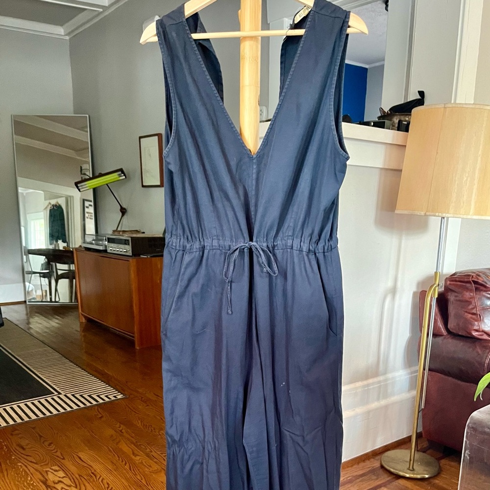 Ali Golden Jumpsuit - Missing Button Size Medium - image 1